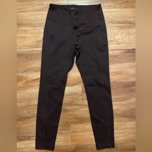 Mondetta Luxury Burgundy Leggings